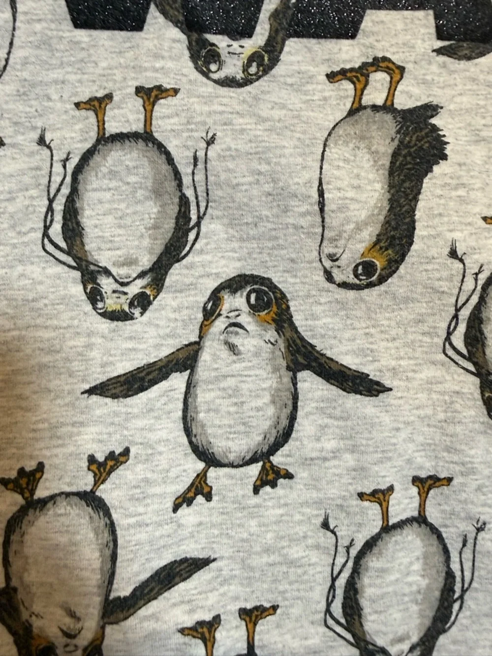 Official Disney Star Wars Porgs Pajama Set Women’s Size Medium - Picture 5 of 9